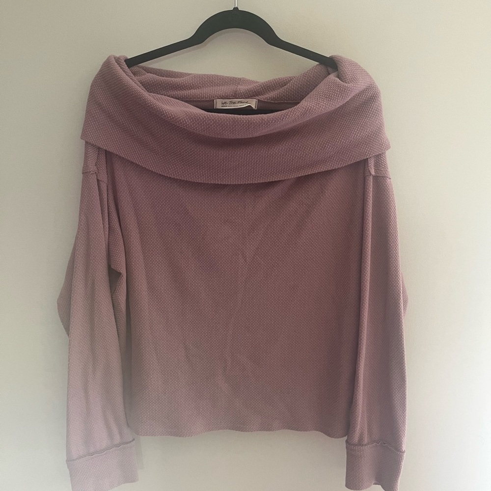 We the free off shoulder sweater